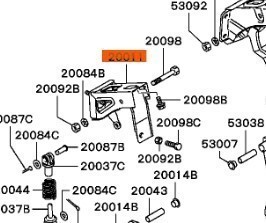 希少 未使用 純正 三菱 ブラケット クラッチ ペダル ランサー エボ ランエボ4 5 6 CN9A CP9A MITSUBISHI LANCER EVO BRACKET CLUTCH PEDAL