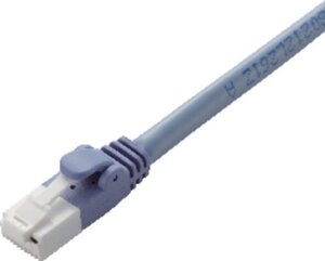 エレコム LANケーブル CAT6 10m ツメが折れない 爪折れ防止コネクタ cat6対応 スタンダード ブルー LD-GPT/BU100