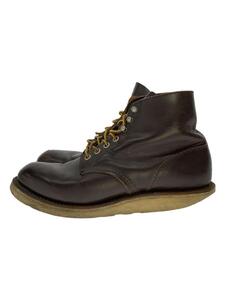 RED WING◆ブーツ/US8.5/ブラウン/レザー/8160/全体的な使用感/ソールすり減り考慮