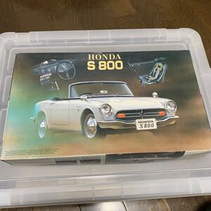 @中古絶版模型堂 フジミ 1/24 ホンダS800 ホンダスポーツ800 ノスタルジックレーサーシリーズ ノスタルジックレーサー フジミ S800 ホンダ