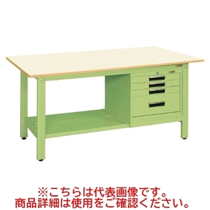 KK-69PSVE4IG 【サカエ】【固定式】軽量作業台KKタイプ幅1800×奥行750×高さ740mm/業務用/新品/送料無料