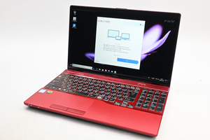 [中古]FUJITSU LIFEBOOK AH AH53/C2 FMVA53C2RZ ガーネットレッド