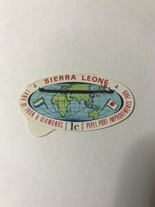 1969年　シエラレオネ　SIERRA LEONE PEPEL PORT IMPROVEMENTS