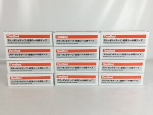 【開封未使用品】ThreeBond スリーボンドテープ 配管シール用テープ 0.1mm×13mm×15m 10個入 12箱 セット wa◇104