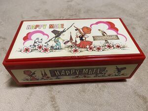 オルゴール/昭和レトロ ジュエリーボックス 小物入れ HAPPY MATE エリーゼのために　80年　70年