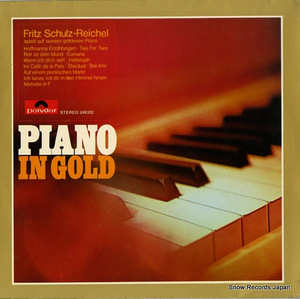 フリッツ・シュルツ・ライヘル piano in gold 249332