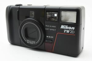 4254 【良品】 Nikon TW2D Black 35-70mm Point & Shoot 35mm Film Camera ニコン コンパクトフィルムカメラ 1017