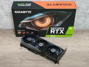 NVIDIA GIGABYTE GeForce RTX3070 8GB GAMING OC 【グラフィックボード】