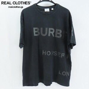 ☆(1)BURBERRY/バーバリー HORSEFERRY PRINT COTTON OVERSIZED T-SHIRT/ホースフェリー オーバーサイズ カットソー 8032299/M /UPK