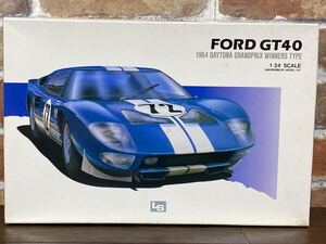 ♪♪【希少】LS 1/24 FORD GT40 フォードGT40 ホワイトメタル製ホイール アルミ製ホイールリム 定形外発送♪♪