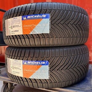 【新品 未使用品】 【正規品】　245/45R20　ミシュラン　CROSSCLIMATE　SUV　オールシ－ズンタイヤ　245/45/20　2本　【来店交換も大歓迎】