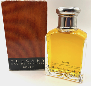 ★タスカニー・ARAMIS・VINTAGE TUSCANY EAU DE TOILETTE 200ml BOTTLE・U.S.A. Spec.・米本国仕様・未使用/展示品/地下倉庫保管/超希少品