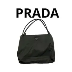 PRADA プラダ B6243 テスートナイロン トートバッグ ショルダー 緑