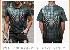 スパイダープリントＴシャツ