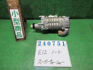 ノート DBA-E12 スーパーチャージャー X DIG-S LAE オーロラモーヴ(RP) NB235117 240751