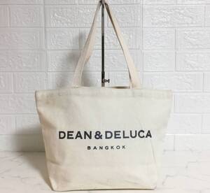 no25130 DEAN & DELUCA ディーン＆デルーカ バンコク キャンバス 肩掛けショルダー トート バッグ