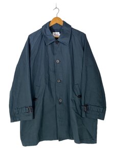 EASY TO WEAR◆22AW/ステンカラーコート/コート/48/コットン/ネイビー/EYW22AW-CT003