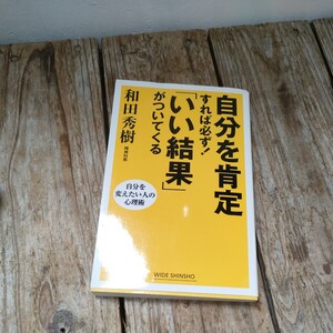 ☆自分を肯定すれば必ず！「いい結果」がついてくる 自分を変えたい人の心理術 ワイド新書　和田秀樹☆