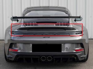 DRYCARBON●ポルシェ 2019y〜23y 992 カレラ用 GT3仕様 リアカーボンウイング/エンジンカバー/リアスポイラー/PORSCHE/4S/タルガ/Carrera