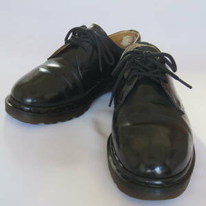 Dr. Martens ドクターマーチン 英国製 1461/3ホールシューズ 革 ブラック UK6(25cm) 