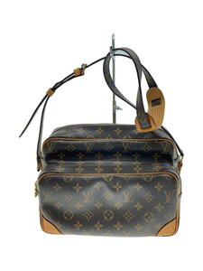 LOUIS VUITTON◆ナイル_モノグラム・キャンバス_BRW/PVC/BRW//