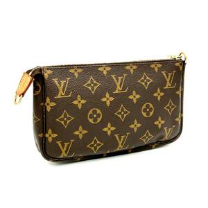 KY0398■LOUIS VUITTON ルイヴィトン LV モノグラム ポシェット アクセソワール AR1929 ポーチ ミニ セカンド クラッチ バッグ