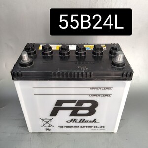 【中古772 送料込み】古河電池/55B24Lサイズ/バッテリー/46B24L/55B24L/60B24L/65B24L/75B24L/サイズ/沖縄、離島エリア不可/FURUKAWA