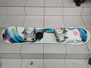 BURTON バートン 125cm kids キッズ スノーボード ビンディングセット