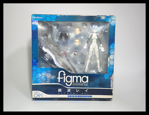 【海蛍】figma フィグマ 091 新世紀エヴァンゲリオン 綾波レイ プラグスーツver. フィギュア yr0024