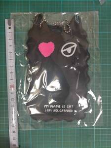  ダイソー ガールズトレンド研究所 黒猫 パスケース 定期入れ カードケース 猫 ネコ ねこ DAISO Black cat card pass case pass holder