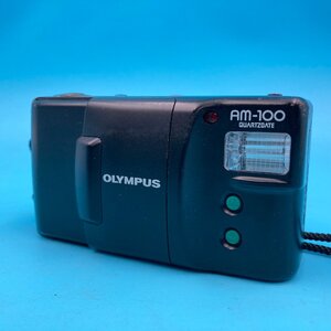 【10945P069】オリンパス OLYMPUS AM-100 コンパクトフィルムカメラ 35mm F3.5 写真 レトロ コレクション 通電確認済