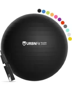 URBNFit バランスボール　65cm ブラック　エクササイズ ボール