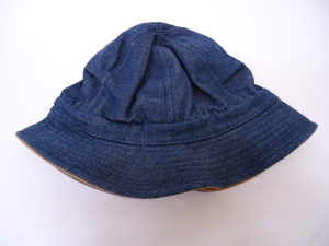 【KCM】xeb-cap-227★新品未使用品★【BELLWOODMADE/ベルウッドメイド】メトロハット　F　デニム　メンズ　　帽子