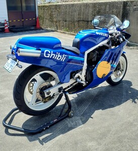 ■刀鍛冶カスタム！ ’87 GSX-R750☆GR77油冷エンジン公認☆RGB500レプリカ☆Ghibli ウンチーニ仕様！☆車検8年2月☆即決で送料サービス■