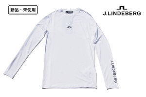 送料無料★新品｜未使用｜ジェイリンドバーグ｜J.LINDEBERG｜長袖Tシャツ｜ Thor Long Sleeve｜メンズ｜44｜ホワイト