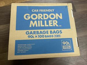 GORDON MILLER ゴードン ミラーゴミ袋 90L×100枚 サイズ900mm×1000mm 半透明タイプ