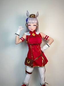 翌日発送　ウマ娘　ゴールドシップ　着ぐるみ　美少女　マスク　kigurumi 　コスプレ　コスチューム　衣装付　全頭面 