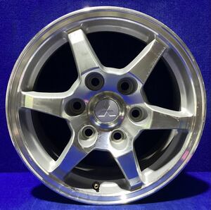 ミツビシ パジェロ V75/V65系＊16インチ＊純正ホイール＊16x7JJ/オフセット+46/PCD139.7-6H＊単品1本【3/3】