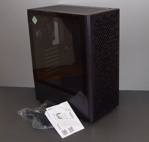 #【美品】XPG AIR JP2 VALORAIR-BKJ2 コンパクト ミドルタワー PCケース 箱/取説 /静音ケースファン搭載 ATXマザーボード対応（札）