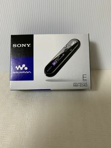 未使用 SONY WALKMAN NW-E043 ソニーウォークマンクリスタルシルバー エターナルホワイト/Eseries/動作未確認/部品取り用/ジャンク扱い