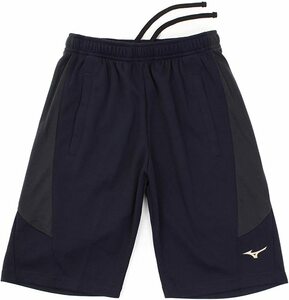 【KCM】Z-mizuno-210-140★展示品★【MIZUNO/ミズノ】ジュニア　野球 ウェア　ハーフパンツ　12JF8J87　ネイビー　サイズ140