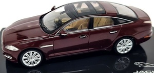 【特注品】Ж 未使用! イクソ 1/43 ジャガー JAGUAR XJ X351 キャビアマルーン CAVIAR MAROON ixo Ж Daimler デイムラー XJR X350 X308