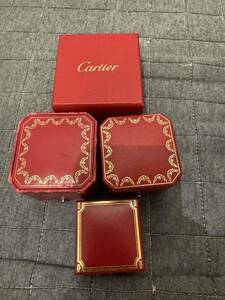 Cartier カルティエジュエリーボックスセット箱 リングケース
