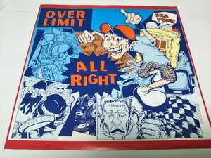 【EPレコード】ALL RIGHT オーバーリミット　OVER LIMIT