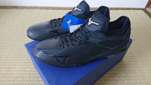 半額 新品 野球 スパイク 金具 黒 ミズノ グローバルエリート PS2 高校野球対応 28㎝ MIZUNO