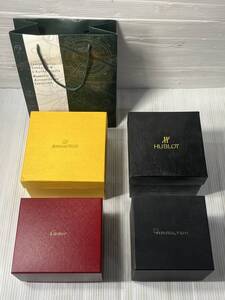 ブランド品まとめ(時計の外箱のみ) AUDEMARS PIGUET/オーデマ・ピゲ,Cartier/カルティエ,HUBLOT/ウブロ,HAMILTON/ハミルトン ●102Y●