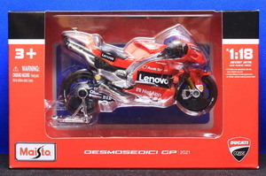 1/18 マイスト ドゥカティ デスモセディチ GP 2021 Ducati Lenovo #63 F.バニャイヤ ●