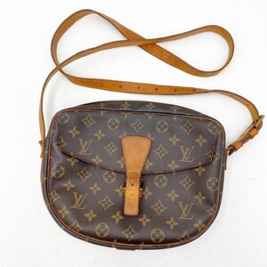 LOUIS VUITTON ルイヴィトン ショルダーバッグ ジュヌフィーユMM M51226 モノグラム ブラウン 872 V.I 現状 【DK3022】