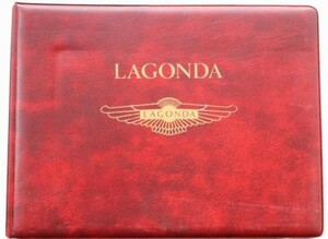 ASTON MARTIN LAGONDA Owners Handbook 英語版