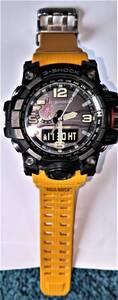 アナデジ G-SHOCK ジーショック マッドマスター MUDMASTER 世界6局対応 電波ソーラー GWG-1000 1A9JF ブラック イエロー071